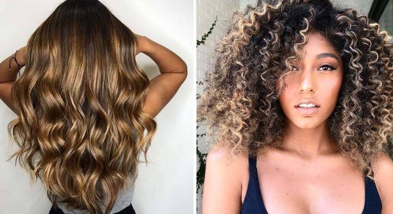 20 Stunning Transformations Featuring Blonde Foils on Dark Hair